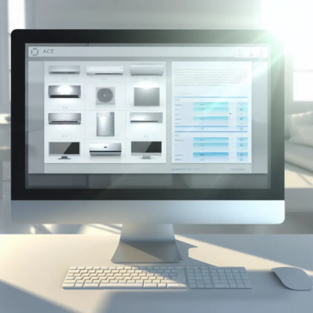 Schematyczna wizualizacja porównania modeli HomeAeroClima z zaznaczonymi różnicami w mocy, głośności i zużyciu energii