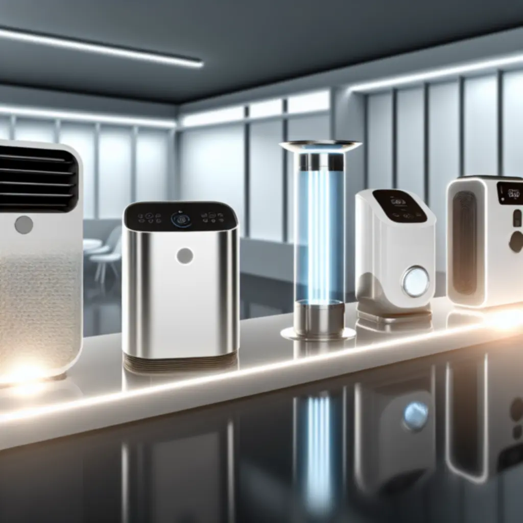 Ekspozycja nowoczesnych urządzeń do klimatu domowego